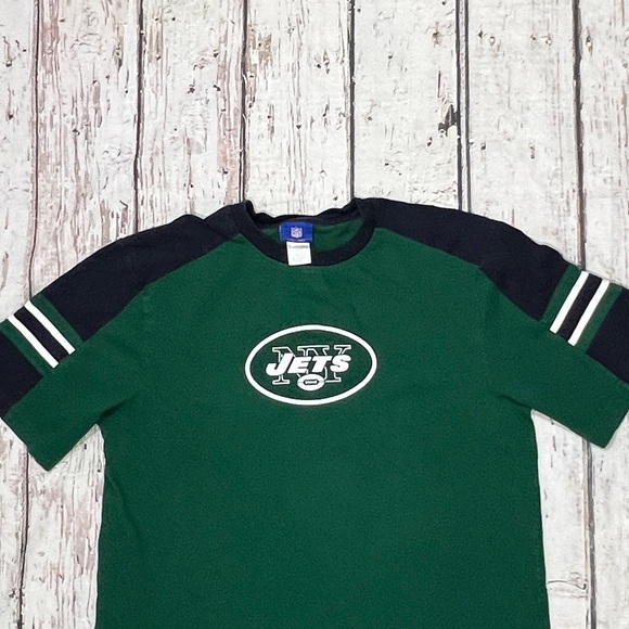 New York Jets NFL Football Sports Crewneck Tee Top Shirt - Picture 2 of 5